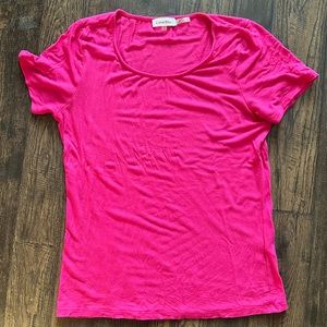 Calvin Klein pink shirt